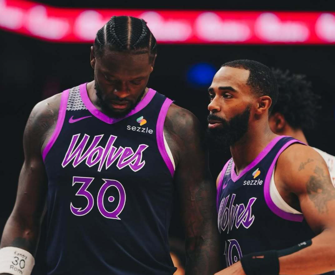 两主力缺阵替补暴走,兰德尔29+8+6力压字母,森林狼33分血洗雄鹿